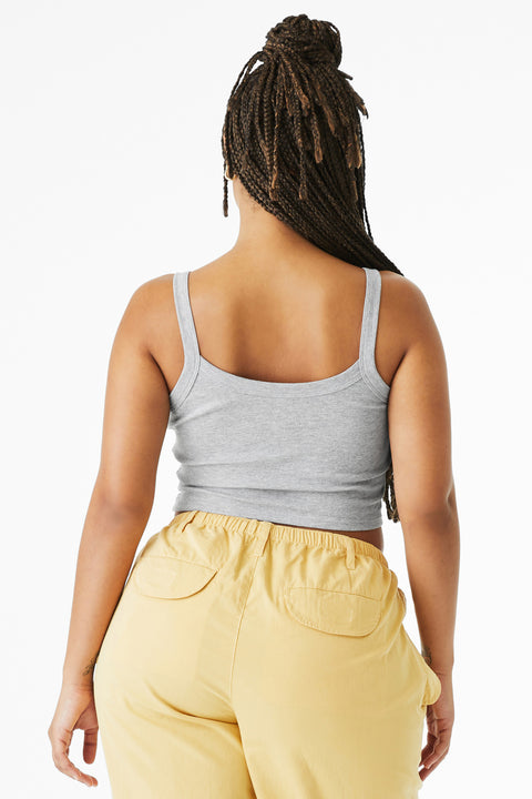 BELLA+CANVAS® Women's Micro Rib Spaghetti Strap Tank BC1012