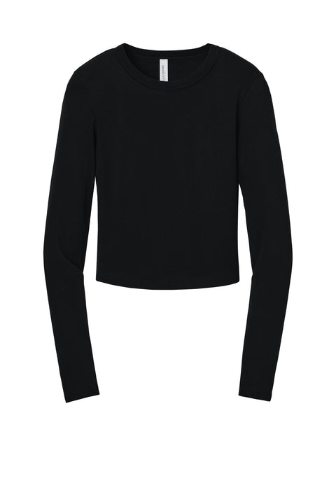 BELLA+CANVAS® Women's Micro Rib Long Sleeve Baby Tee BC1501