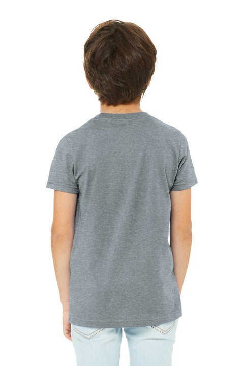 BELLA+CANVAS® Youth Heather CVC Tee BC3001YCVC