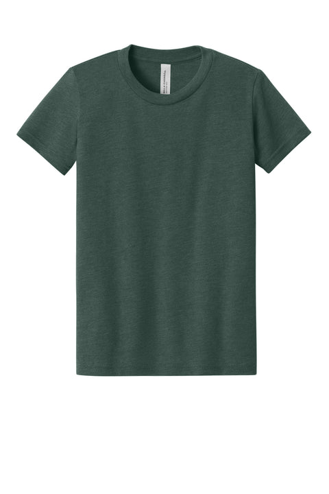 BELLA+CANVAS® Youth Heather CVC Tee BC3001YCVC