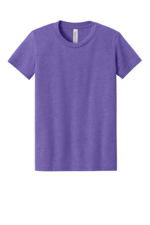 BELLA+CANVAS® Youth Heather CVC Tee BC3001YCVC