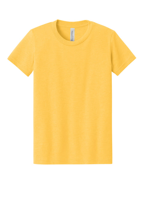BELLA+CANVAS® Youth Heather CVC Tee BC3001YCVC