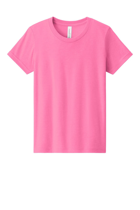 BELLA+CANVAS® Youth Heather CVC Tee BC3001YCVC