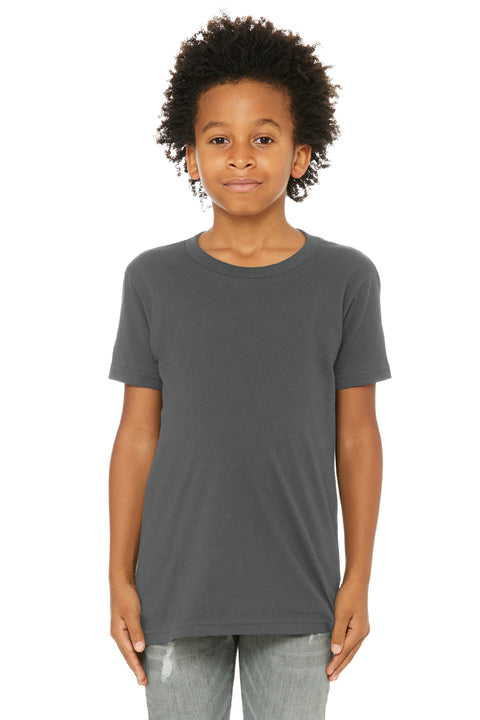 BELLA+CANVAS  ®  Youth Jersey Short Sleeve Tee. BC3001Y - [Asphalt]