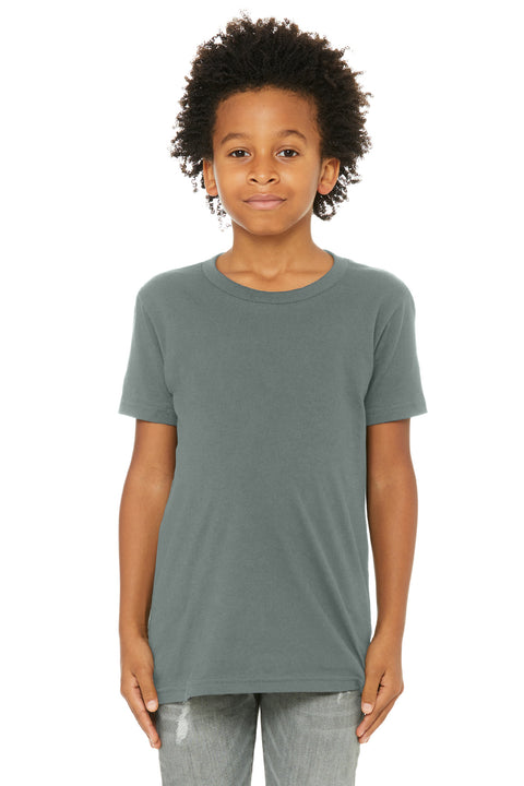 BELLA+CANVAS  ®  Youth Jersey Short Sleeve Tee. BC3001Y - [Blue Storm]