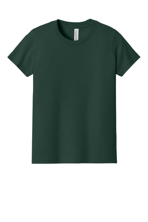 BELLA+CANVAS  ®  Youth Jersey Short Sleeve Tee. BC3001Y - [Forest]