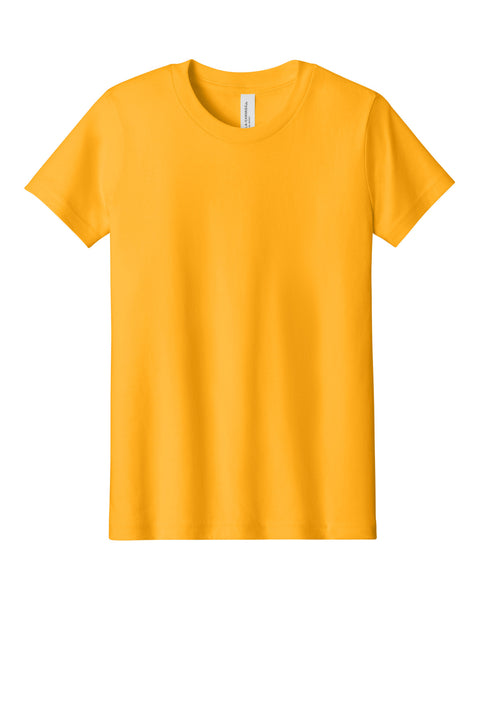 BELLA+CANVAS  ®  Youth Jersey Short Sleeve Tee. BC3001Y - [Gold]
