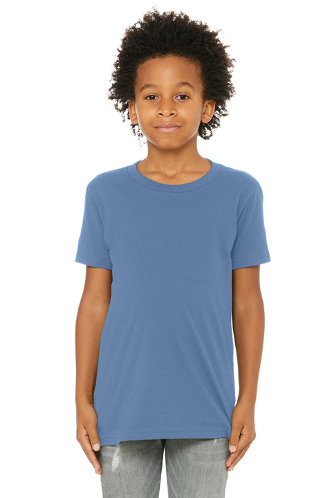 BELLA+CANVAS  ®  Youth Jersey Short Sleeve Tee. BC3001Y - [Lavender Blue]