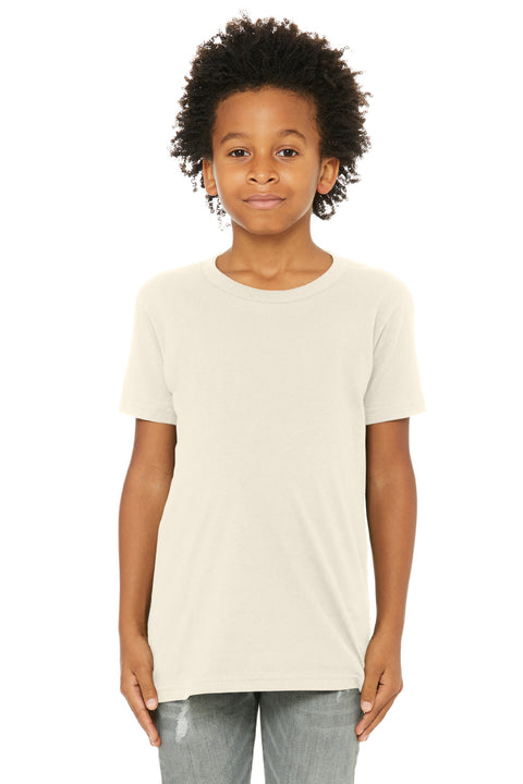 BELLA+CANVAS  ®  Youth Jersey Short Sleeve Tee. BC3001Y - [Natural]