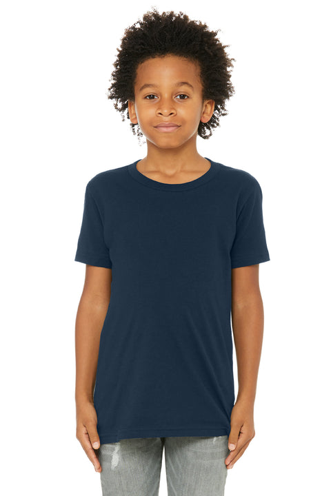 BELLA+CANVAS  ®  Youth Jersey Short Sleeve Tee. BC3001Y - [Navy]