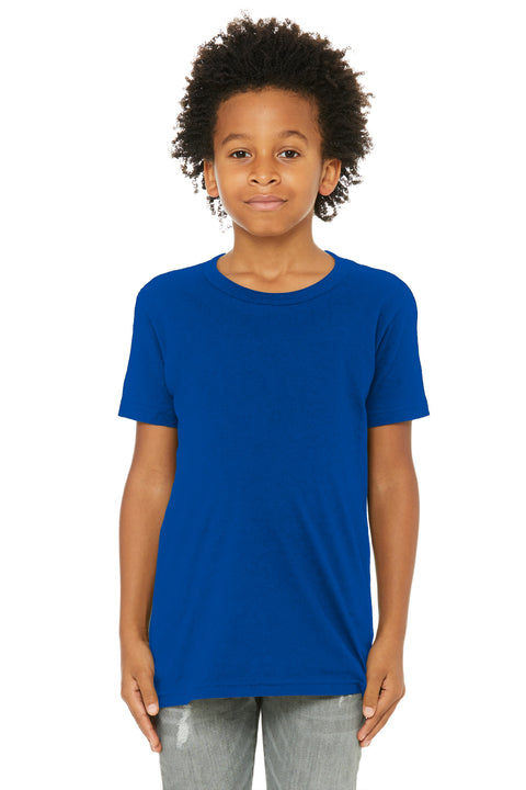 BELLA+CANVAS  ®  Youth Jersey Short Sleeve Tee. BC3001Y - [True Royal]