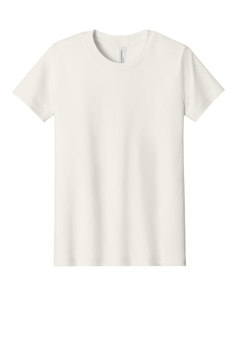 BELLA+CANVAS  ®  Youth Jersey Short Sleeve Tee. BC3001Y - [Vintage White]