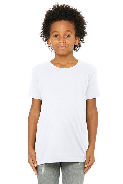 BELLA+CANVAS  ®  Youth Jersey Short Sleeve Tee. BC3001Y - [White]