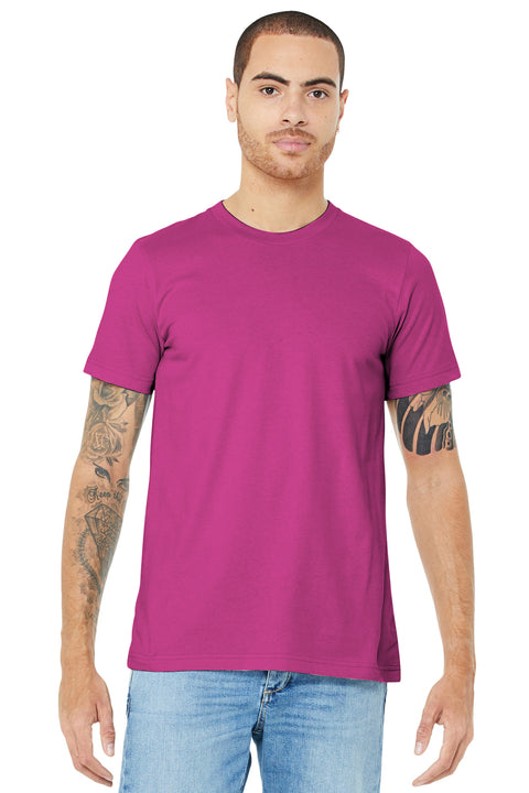 BELLA+CANVAS  ®  Unisex Jersey Short Sleeve Tee. BC3001 - [Berry]