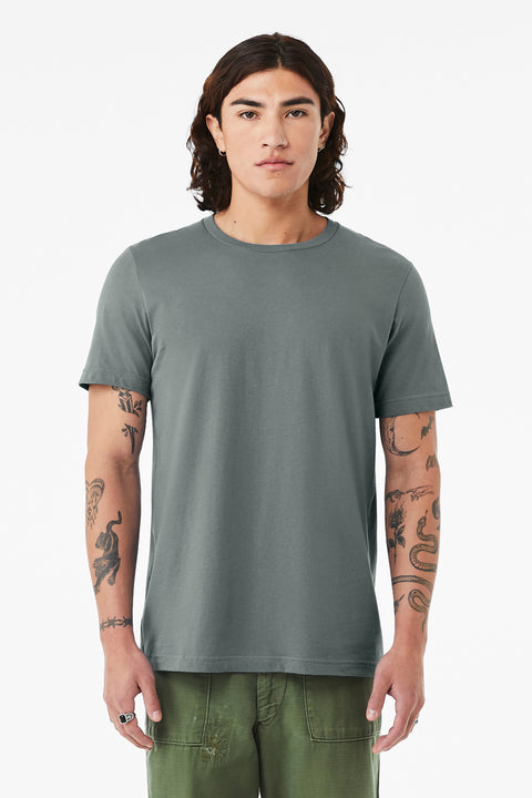 BELLA+CANVAS  ®  Unisex Jersey Short Sleeve Tee. BC3001 - [Blue Storm]