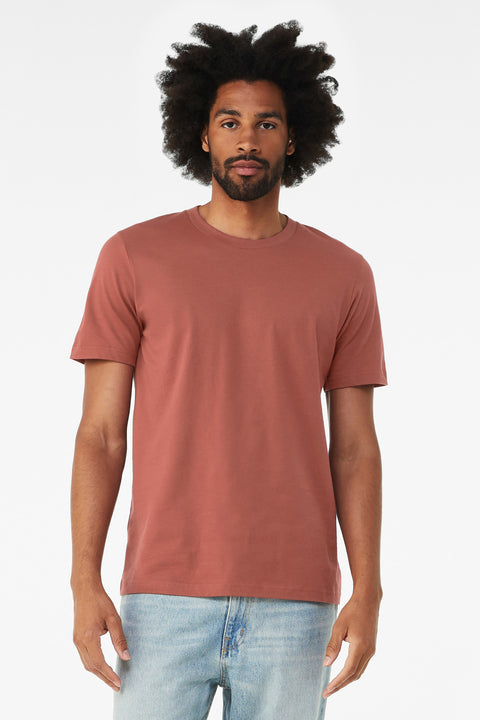 BELLA+CANVAS  ®  Unisex Jersey Short Sleeve Tee. BC3001 - [Clay]