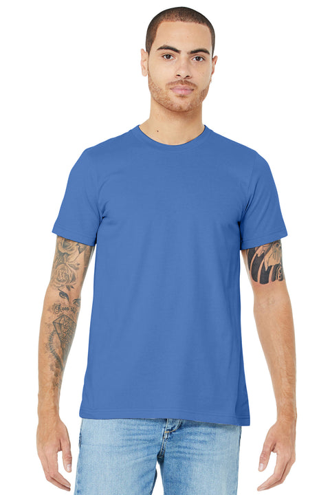 BELLA+CANVAS  ®  Unisex Jersey Short Sleeve Tee. BC3001 - [Columbia Blue]