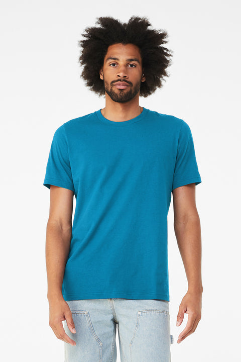 BELLA+CANVAS  ®  Unisex Jersey Short Sleeve Tee. BC3001 - [Electric Blue]