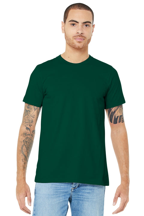 BELLA+CANVAS  ®  Unisex Jersey Short Sleeve Tee. BC3001 - [Evergreen]