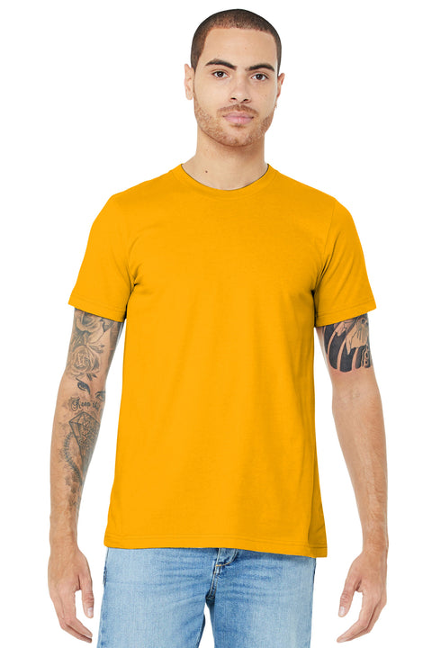 BELLA+CANVAS  ®  Unisex Jersey Short Sleeve Tee. BC3001 - [Gold]