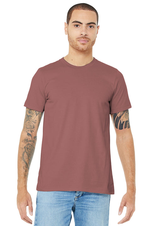BELLA+CANVAS  ®  Unisex Jersey Short Sleeve Tee. BC3001 - [Mauve]