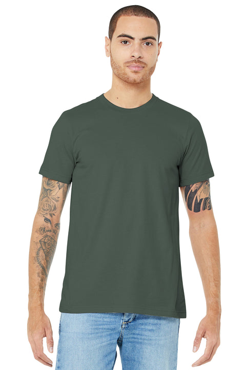 BELLA+CANVAS  ®  Unisex Jersey Short Sleeve Tee. BC3001 - [Military Green]
