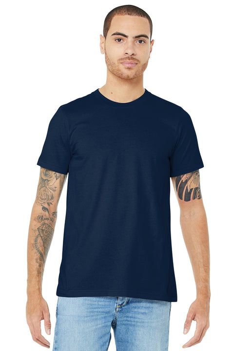 BELLA+CANVAS  ®  Unisex Jersey Short Sleeve Tee. BC3001 - [Navy]