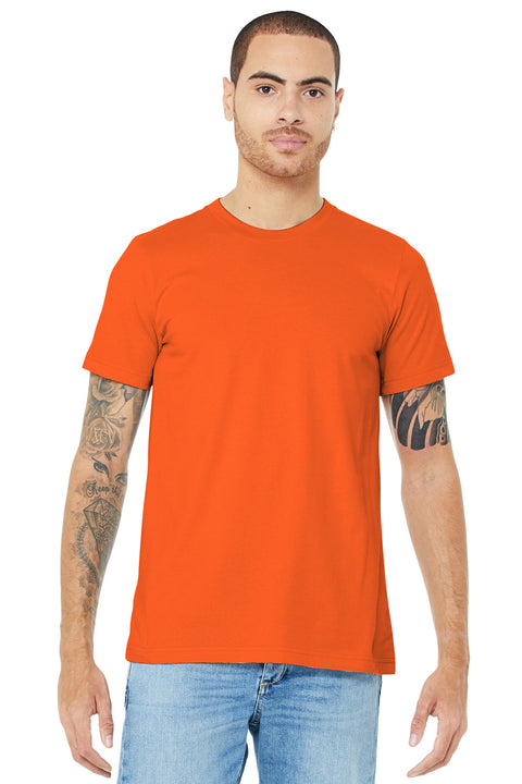 BELLA+CANVAS  ®  Unisex Jersey Short Sleeve Tee. BC3001 - [Orange]