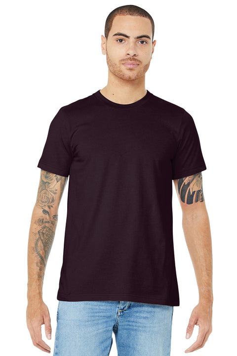 BELLA+CANVAS  ®  Unisex Jersey Short Sleeve Tee. BC3001 - [Oxblood Black]