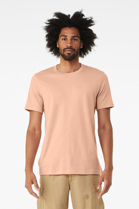 BELLA+CANVAS  ®  Unisex Jersey Short Sleeve Tee. BC3001 - [Peach]