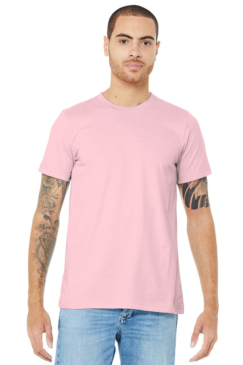 BELLA+CANVAS  ®  Unisex Jersey Short Sleeve Tee. BC3001 - [Pink]