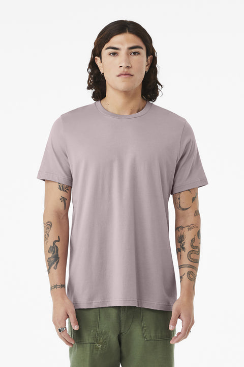 BELLA+CANVAS  ®  Unisex Jersey Short Sleeve Tee. BC3001 - [Pink Gravel]