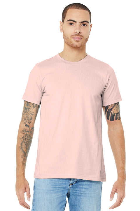 BELLA+CANVAS  ®  Unisex Jersey Short Sleeve Tee. BC3001 - [Soft Pink]