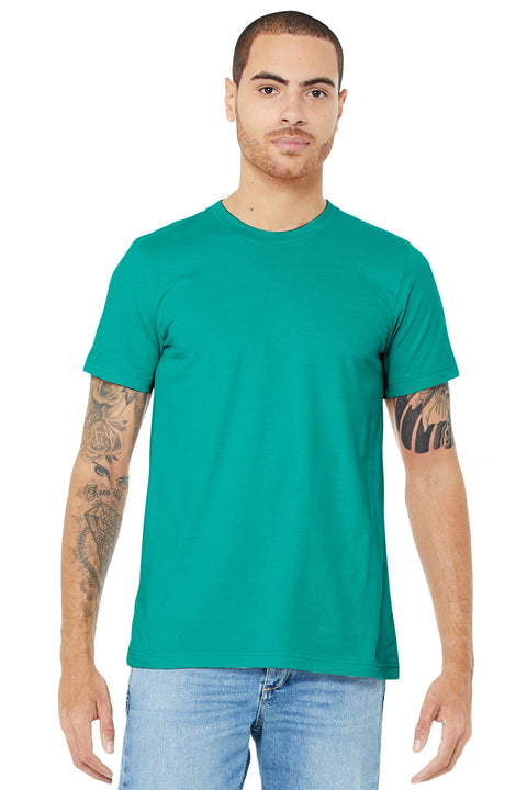 BELLA+CANVAS  ®  Unisex Jersey Short Sleeve Tee. BC3001 - [Teal]
