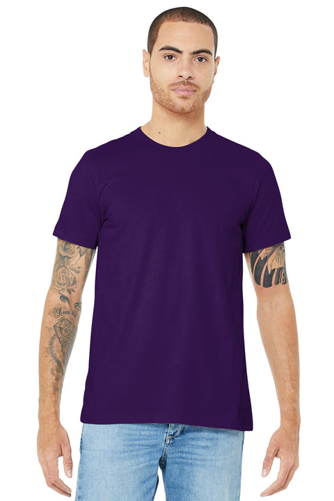 BELLA+CANVAS  ®  Unisex Jersey Short Sleeve Tee. BC3001 - [Team Purple]