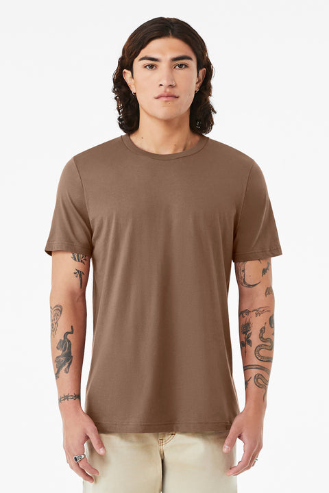 BELLA+CANVAS  ®  Unisex Jersey Short Sleeve Tee. BC3001 - [Vintage Brown]