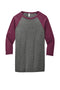 Grey/ Maroon Triblend