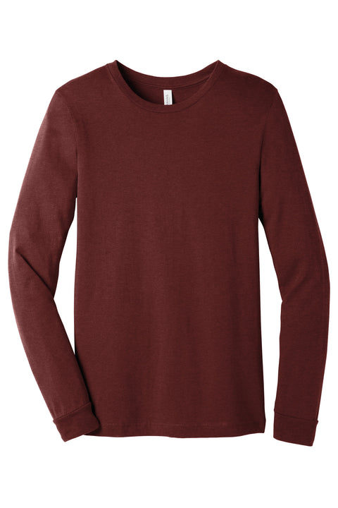 BELLA+CANVAS® Unisex Heather CVC Long Sleeve Tee BC3501CVC