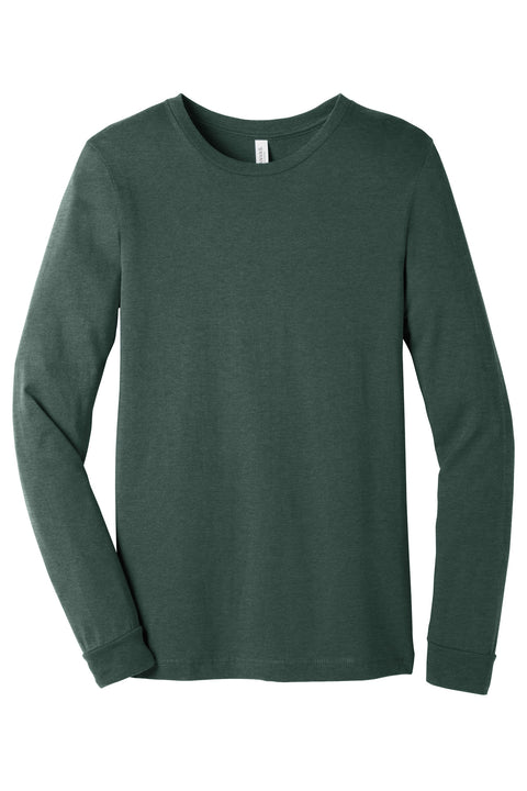 BELLA+CANVAS® Unisex Heather CVC Long Sleeve Tee BC3501CVC