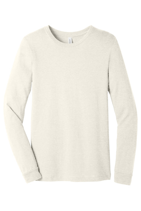 BELLA+CANVAS® Unisex Heather CVC Long Sleeve Tee BC3501CVC