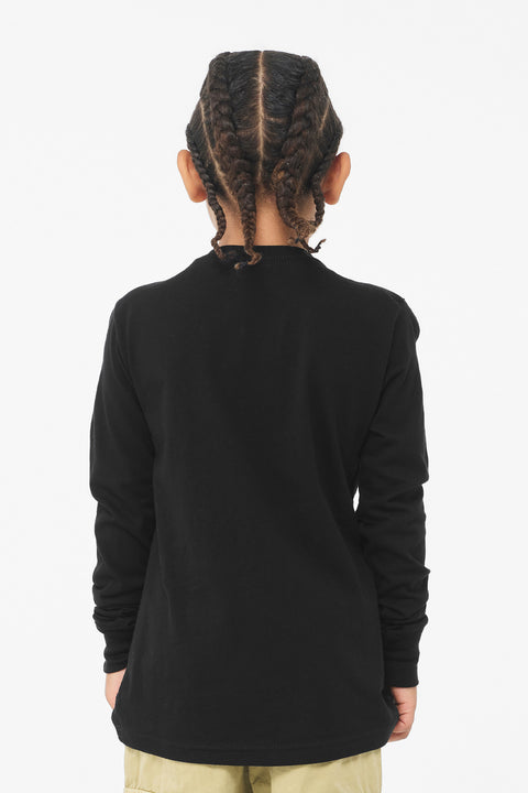 BELLA+CANVAS® Youth Jersey Long Sleeve Tee BC3501Y
