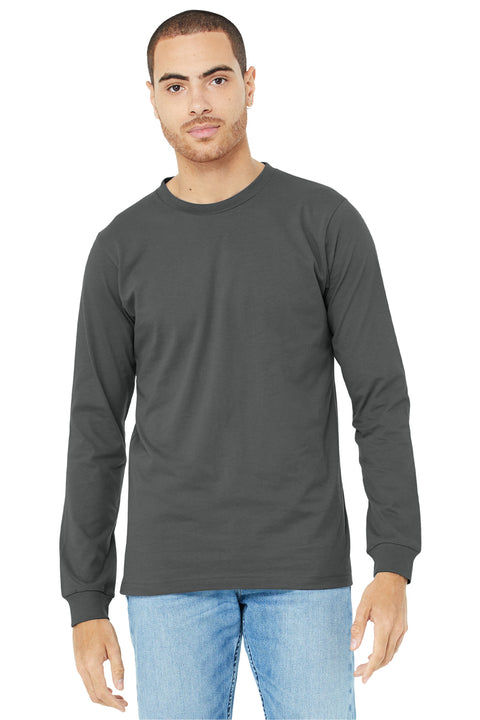 BELLA+CANVAS  ®  Unisex Jersey Long Sleeve Tee. BC3501 - [Asphalt]