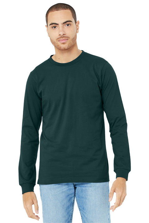BELLA+CANVAS  ®  Unisex Jersey Long Sleeve Tee. BC3501 - [Atlantic]