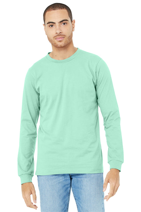 BELLA+CANVAS  ®  Unisex Jersey Long Sleeve Tee. BC3501 - [Mint]