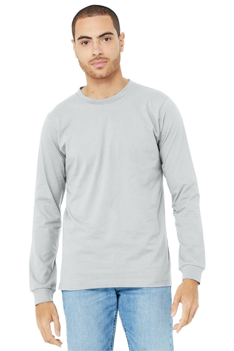 BELLA+CANVAS  ®  Unisex Jersey Long Sleeve Tee. BC3501 - [Silver]