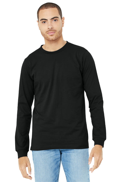 BELLA+CANVAS  ®  Unisex Jersey Long Sleeve Tee. BC3501 - [Vintage Black]