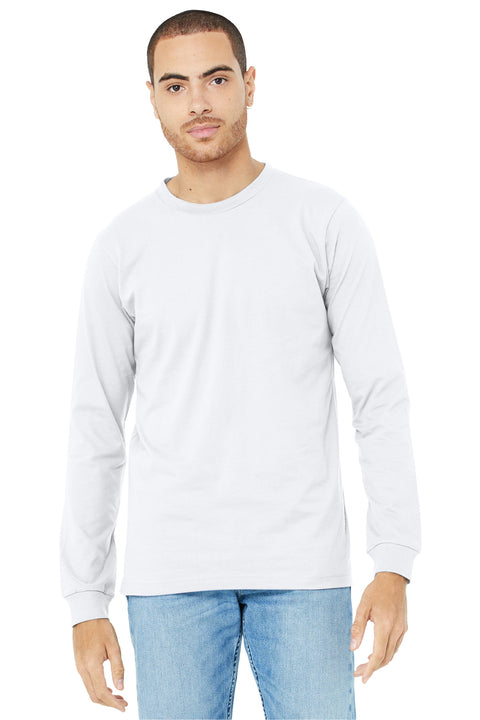BELLA+CANVAS  ®  Unisex Jersey Long Sleeve Tee. BC3501 - [White]