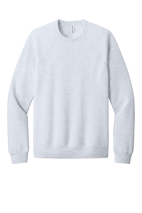 BELLA+CANVAS ® Unisex Sponge Fleece Raglan Sweatshirt. BC3901