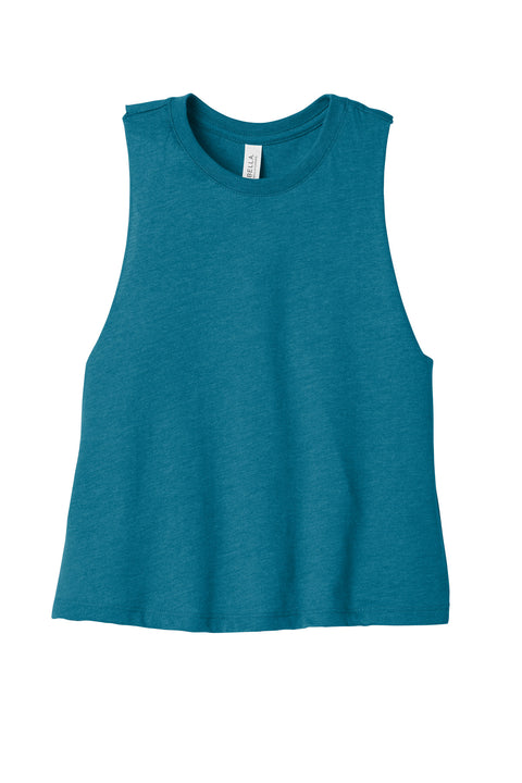 BELLA+CANVAS ® Women's Racerback Cropped Tank. BC6682