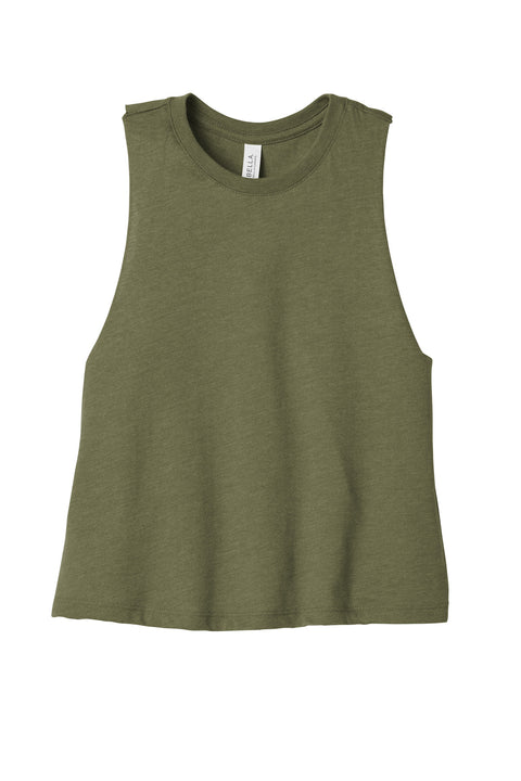 BELLA+CANVAS ® Women's Racerback Cropped Tank. BC6682